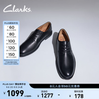 Clarks Un Tailor Tie 德比鞋 黑色 44