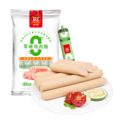 双汇 零糖无抗鸡肉肠 400g 火腿肠