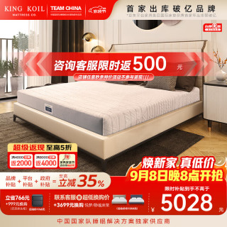 金可儿 弹簧床垫独立袋弹簧偏硬护脊1.8米*2米五星酒店睡感 切尔西 切尔西 180*200*22cm