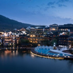 湖山公馆(宜兴窑湖小镇景区店)观澜湖景双床房2晚(连住)
