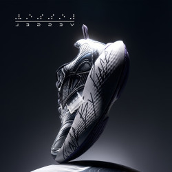 xVESSEL 摇摇乐 银色运动鞋