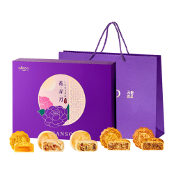 元祖食品 元祖 花弄月礼盒 630g 月饼