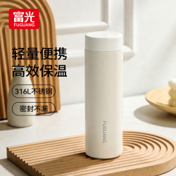 富光 保温杯316L内胆不锈钢茶水分离泡茶杯 480ml