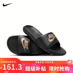 NIKE 男子 运动拖鞋 NIKE VICTORI ONE SLIDE运动鞋CN9675-006黑41
