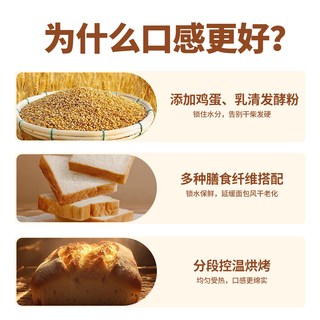 辰欣 全麦面包