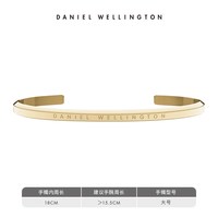 Daniel Wellington Classic系列 金色手镯 香槟金 大号 Classic Bracelet Gold