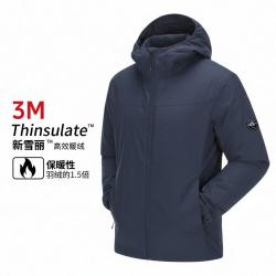 Esprit 3M暖绒 冬季韩版连帽纯色保暖防寒舒适棉服