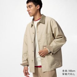 休闲茄克优衣库男装女装/外套夹克487688