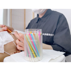 LUMINE--睫毛彩色清洁棉棒美睫手工多效彩虹