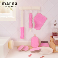 MARNA 粉色浴室清洁用品系列抗菌去油洗碗洗碗布百洁布专用洗碗布