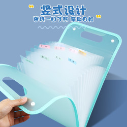 9月竖式风琴包学生试卷课本文件夹试卷办公文件袋文具
