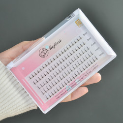 魔睫丝 欣欣子仙女款A型混装仙子嫁接睫毛平价的假睫毛黑色分段式