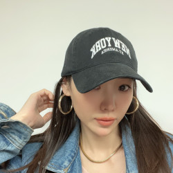 A3MAOWO美式各大城市软顶男女鸭舌帽刺绣字母帽