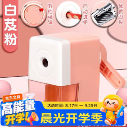 晨光 手摇削笔机卷笔刀儿童小学生专用铅笔削笔器自动进铅转笔刀美术生刨笔机 APS906R5C1