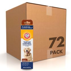 Arm &amp; Hammer 狗狗酶活牙膏 铁锤 清新口气 牛肉味72支装