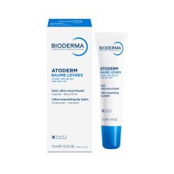 Bioderma Atoderm 润唇膏 - 保湿滋养唇膏,适用于干燥、皲裂嘴唇