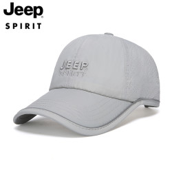 JEEP SPIRIT JEEPSPIRIT洋气帽子薄款遮阳速干棒球帽鸭舌帽百搭新款夏季凉帽