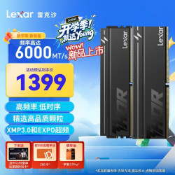 雷克沙 DDR5 6000 16GB(8GB×2)套条