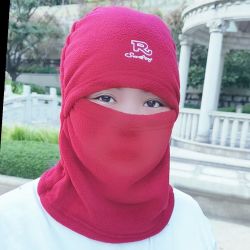 冬季护全脸保暖面罩男女户外骑行防风加厚防寒加绒护耳一体套头帽