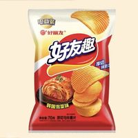 好丽友 ！好友趣 薯片 韩式泡菜味 70g  开学季必备