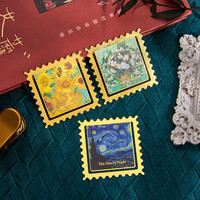 寓见诚品 原创精致油画定制金属书签送朋友小众质感生日礼物精致礼盒