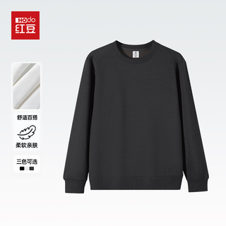 红豆男装 Hodo Men 男士圆领卫衣 黑色 2XL
