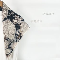 2026热卖新款时尚拼色气质百搭丝绒手感围巾65方巾灰色
