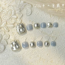 YuToo / 脚甲礼盒装  纯手工光疗穿戴甲显白夏季时尚