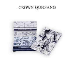 Crown QunFang/冠群芳高定丝巾礼盒