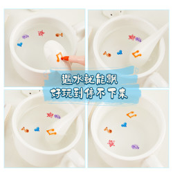 六品堂 水中漂浮笔持久白板笔学生绘画彩色8色套装无毒