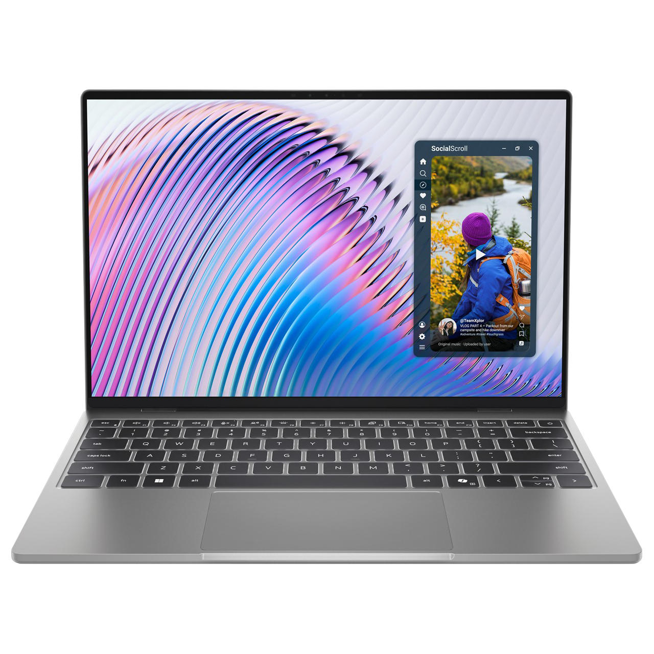 戴尔 XPS 13 Air 2.5K 120Hz触控屏 暮云灰 笔记本电脑