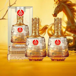 金谷春 五粮液金谷春 52度浓香型白酒高端礼盒 500ml*2瓶