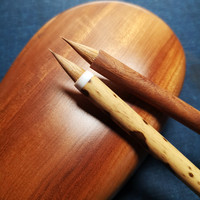 熙.逐月 出峰2.1cm 小行书专用毛笔适合2-4cm