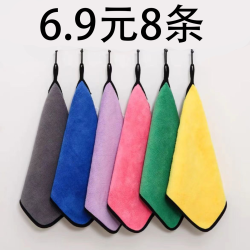 抹布洗碗布百洁布家务清洁布加厚洗车巾不掉毛不留痕汽