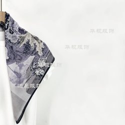 2026爆款围巾推荐65方巾丝绒手感丝巾女士冷色