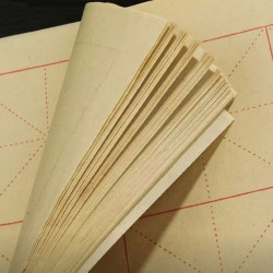 半生半熟宣纸米字格书法专用纸作品纸初学者毛笔字练习纸带格子
