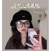 大头女孩闭眼入！宽松弹力针织贝雷帽女百搭造型画家帽