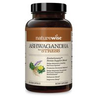 naturewise GABA情绪支持胶囊 浅棕色 60 个