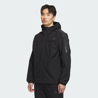 adidas 滔搏adidas阿迪达斯男子运动休闲时尚连帽外套梭织夹克KA1307