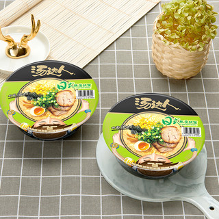 统一 汤达人日式豚骨拉面 130g*12碗 方便面