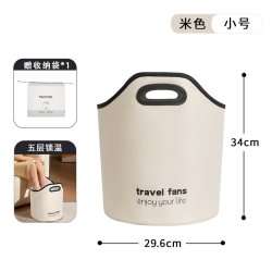 蓓恋 泡脚桶家用保温养生泡脚盆加高便携式洗脚桶女士家用第一名泡脚袋
