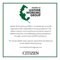 CITIZEN 男士石英手表 不锈钢圆形表盘 黑色银色