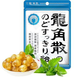 龍角散 进口龙角散润喉糖薄荷味80g*3袋