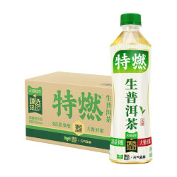 元气森林 生普洱茶无糖茶饮品500ml*12瓶
