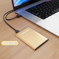 黑甲虫 SLIM200 SLIM系列2TB金属超薄款便携式USB3.0移动硬盘
