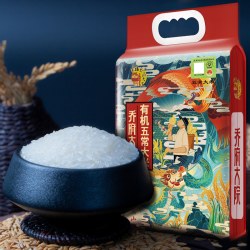 金福乔府大院 乔府大院  龙凤有机五常大米 5kg 真空装