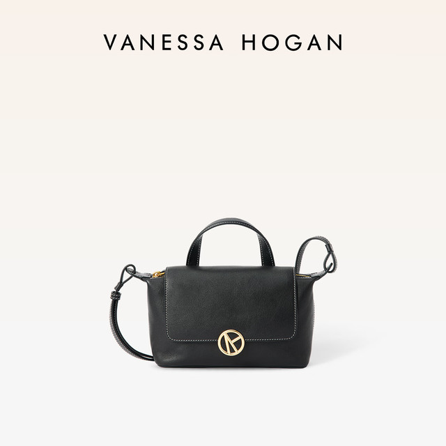 VANESSA HOGAN 枝禾饺子包 头层植鞣牛皮 单肩斜挎包