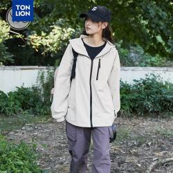 唐狮 女式休闲夹克 杏色 M