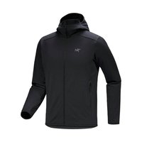ARC'TERYX 自营欧洲直邮ARC'TERYX始祖鸟 Kyanite Light男士黑色抓绒连帽衫