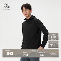 KOLON SPORT LHRT6MN065-BK AIRDOT吸湿速干 黑色 XL 长袖T恤